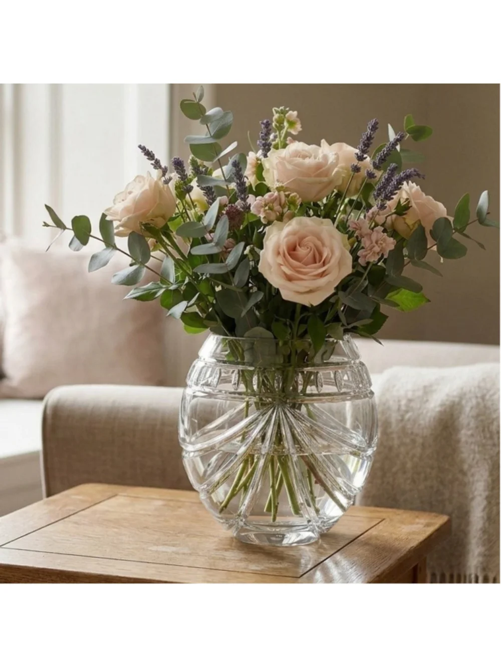 Waterford Crystal Overture Rose Vase 7.5
